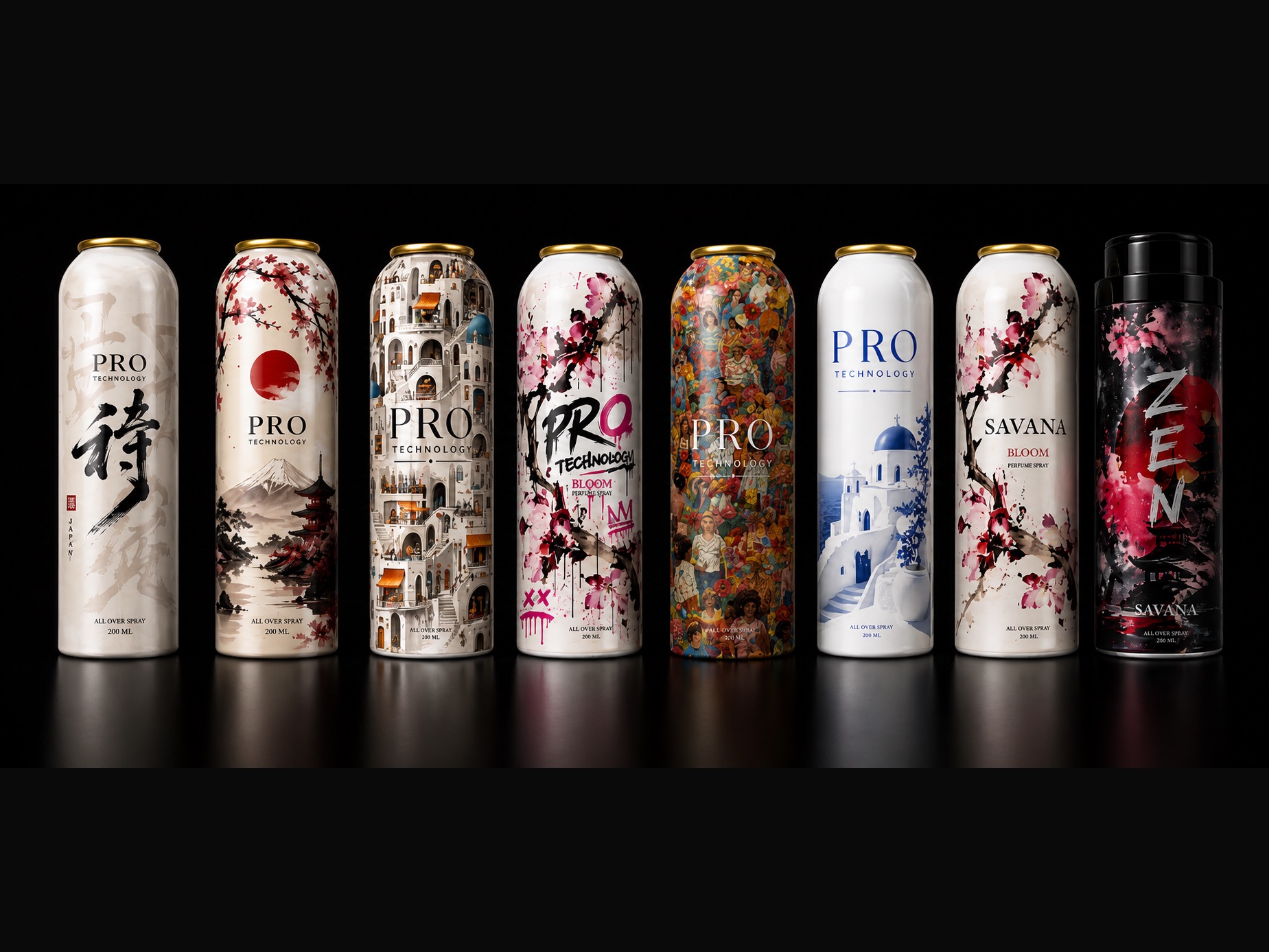 PRO TECHnology — Aluminium can printing for a Dubai World Trade Centre giveaway