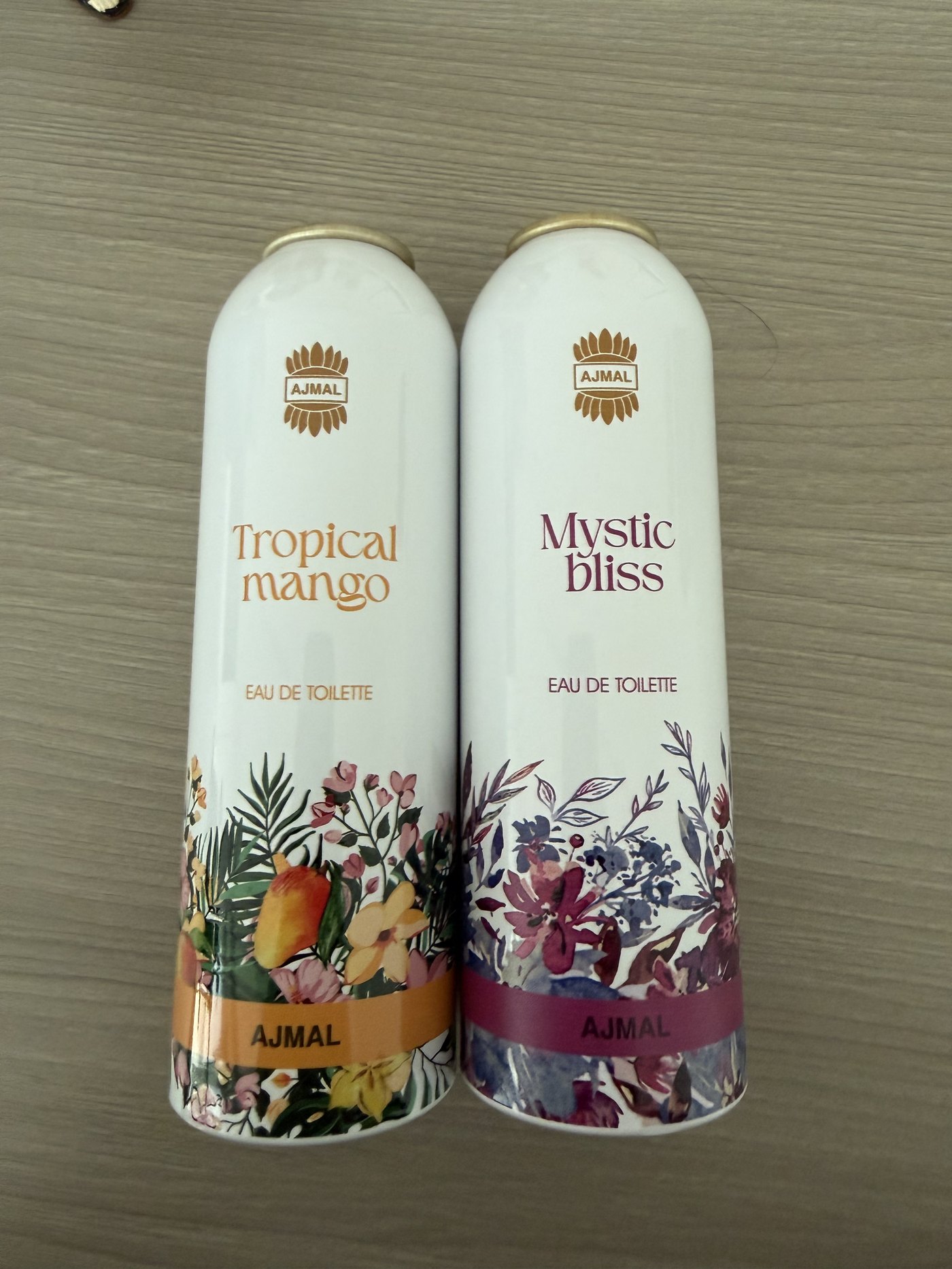 Direct printing on perfume bottles and body spray cans in Dubai