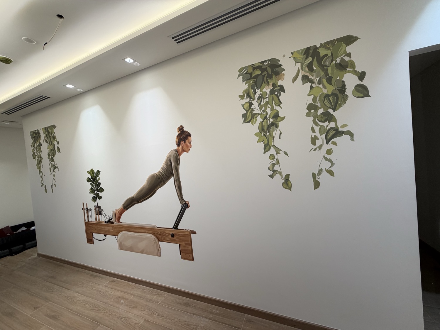Body Abs Gym — Direct to wall printing, Abu Dhabi